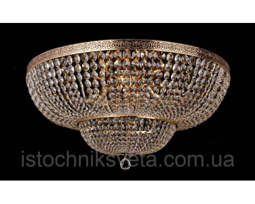 Хрустальная потолочная люстра SD-8570-12 FGD+BK