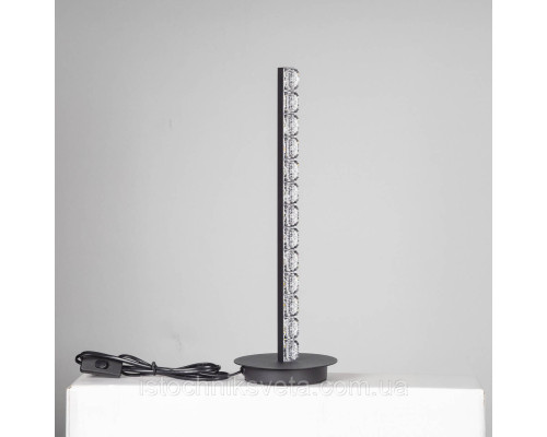 Настольная LED лампа черная Y-33053-1 MB 18W