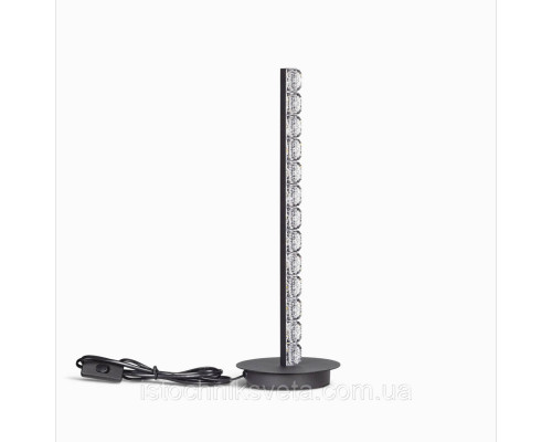 Настольная LED лампа черная Y-33053-1 MB 18W