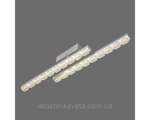 Потолочная светодиодная LED люстра на 24 Вт Y-33040-2 WH