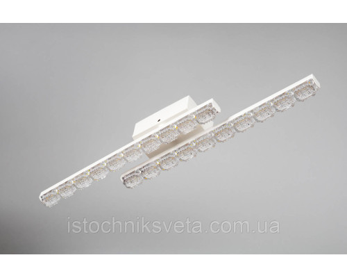 Потолочная светодиодная LED люстра на 24 Вт Y-33040-2 WH