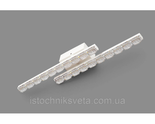 Потолочная светодиодная LED люстра на 24 Вт Y-33040-2 WH