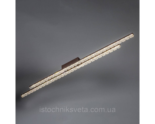 Потолочная светодиодная LED люстра на 72 Вт Y-33041-2 COFFEE