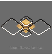 Светодиодная потолочная люстра с пультом управления Y-33042-2+2 MB+YMW