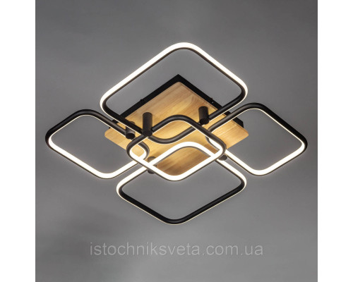 Светодиодная потолочная люстра с пультом управления Y-33042-2+2+1 MB+YMW